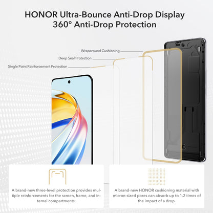 HONOR Magic6 Lite 5G Smartphone 8Go 256Go, 6.78" 120Hz AMOLED écran incurvé, 108MP Triple caméra arrière, Android 13, Dual Sim, Google Play, NFC, Vert