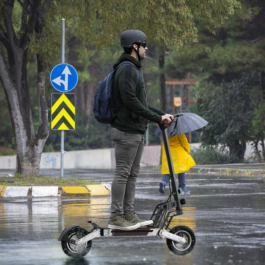 TODIMART Trottinette Electrique Adulte G2 Moteur 500W Batterie 499.2Wh 40KM Trotinette Electrique Tout Terrain Professionnelle pour Travail, Scooter Electrique Adulte